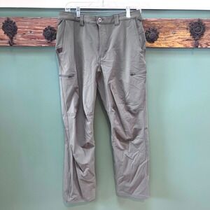 Duck Camp Men's Khaki Utility Pants Size 32R Zip Pockets